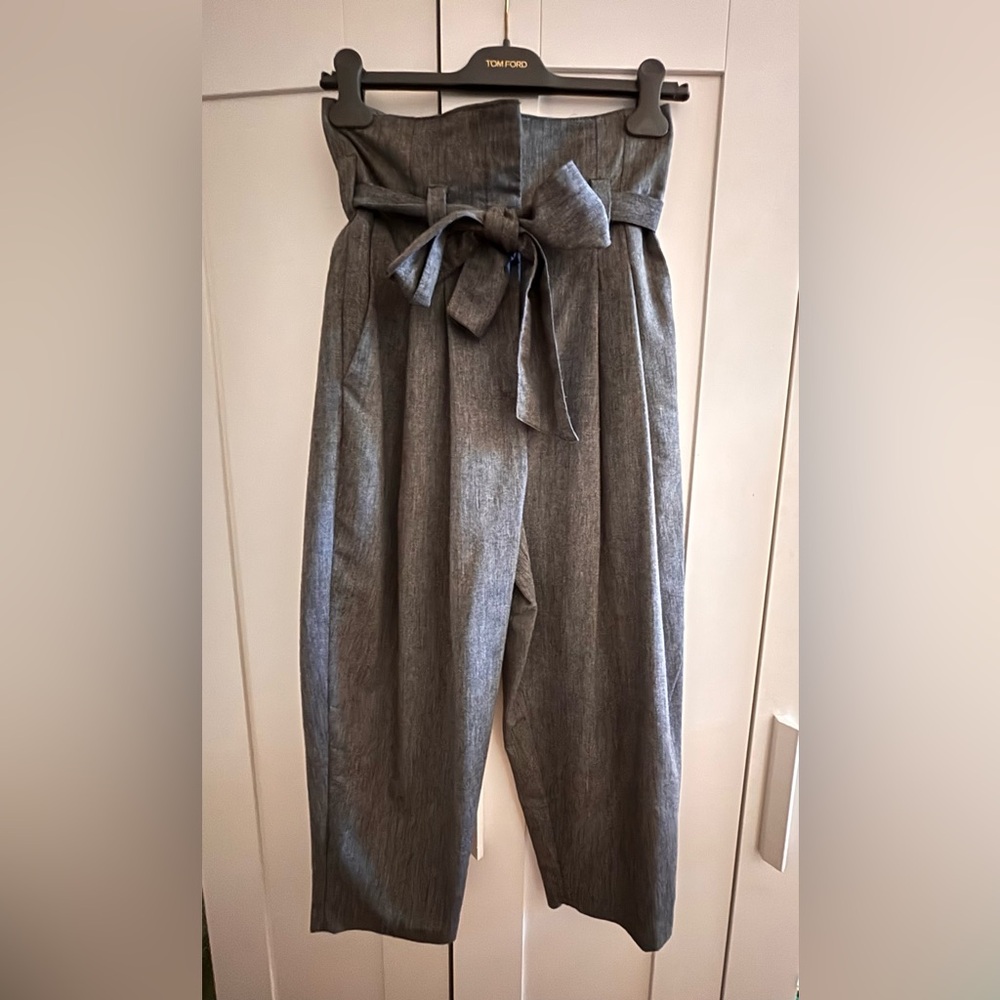 Vintage H&M (circa 2006) Paper bag waist pants